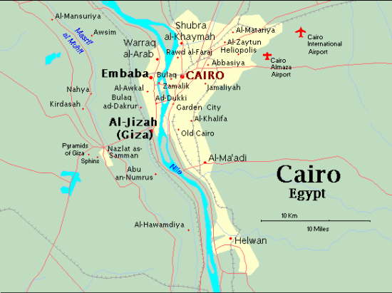 Maps of Egypt - CAIROMAP
